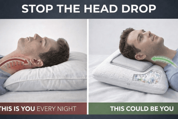 The 10-Second Head Drop Test: Is Your Pillow Failing You? - Sanctuary Sleep Co-Crown Lift System
