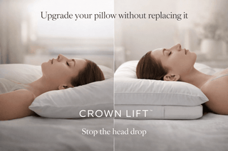 crown lift upgrades you pillow with head support and reduces neck pain and stress