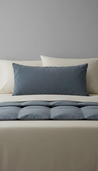 Pillow Upgrade in Shadow Blue