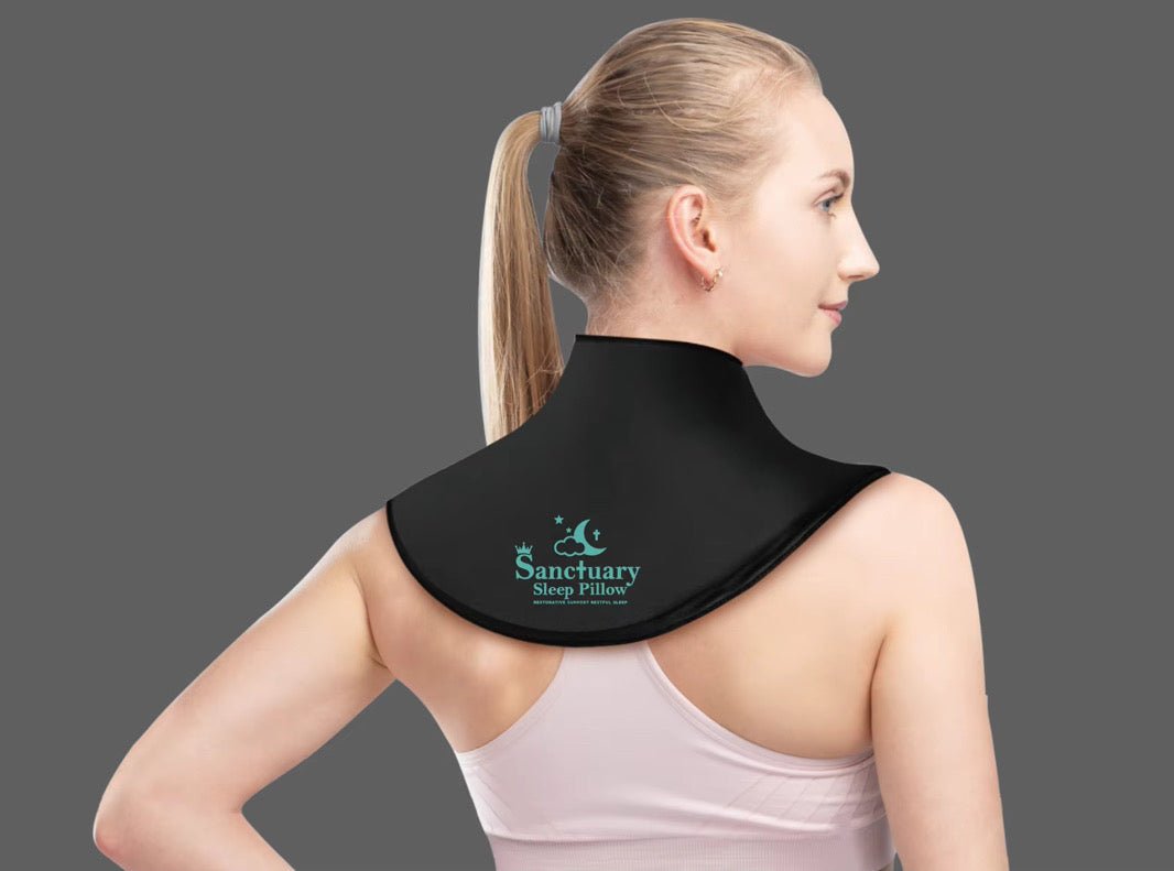 Crown Lift™ Insert System neck wrap that comes with sleep system Sanctuary Sleep Pillow