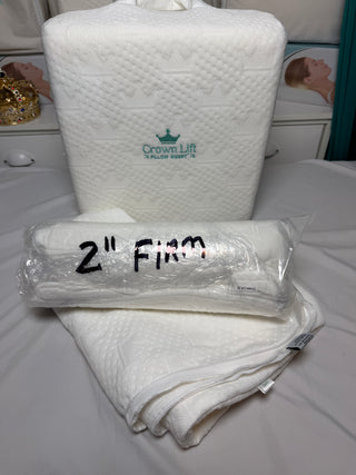 Sanctuary Sleep Co Crown Lift® Build Your Kit pillow insert with free bonus core, showcasing plush, supportive fill for comfort and style.