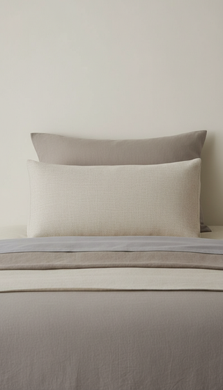 Pillow Upgrade in Ivory Linen
