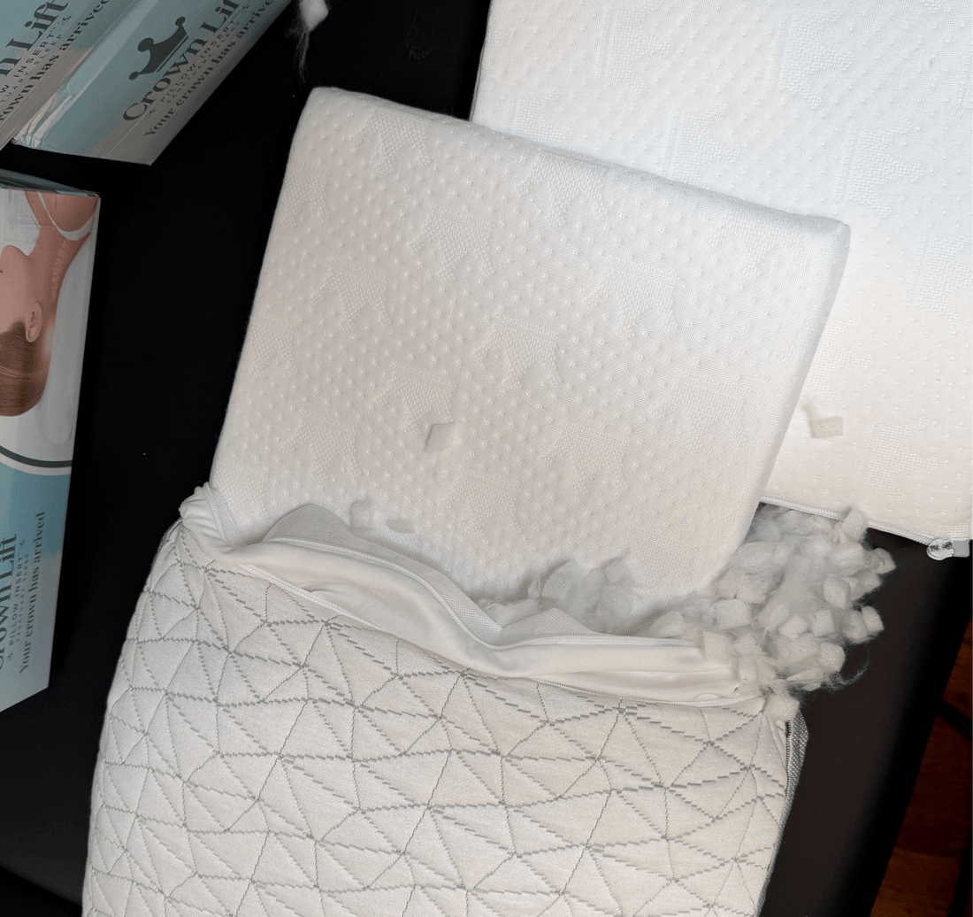 Crown Lift® Comfort System - inserts in Pillows - Sanctuary Sleep Co - Crown Lift System