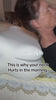 video showing how crown lift restores support to this mellow pillow after sleeping on it. The crown lift slides right inside the pillowcase to restore support beneath the head and the neck