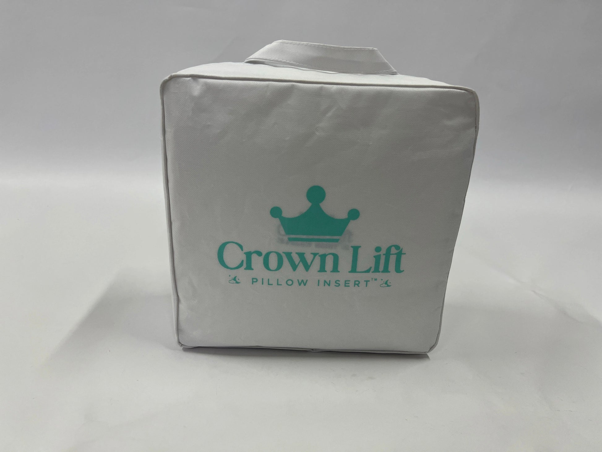 crown lift storage bag on white background