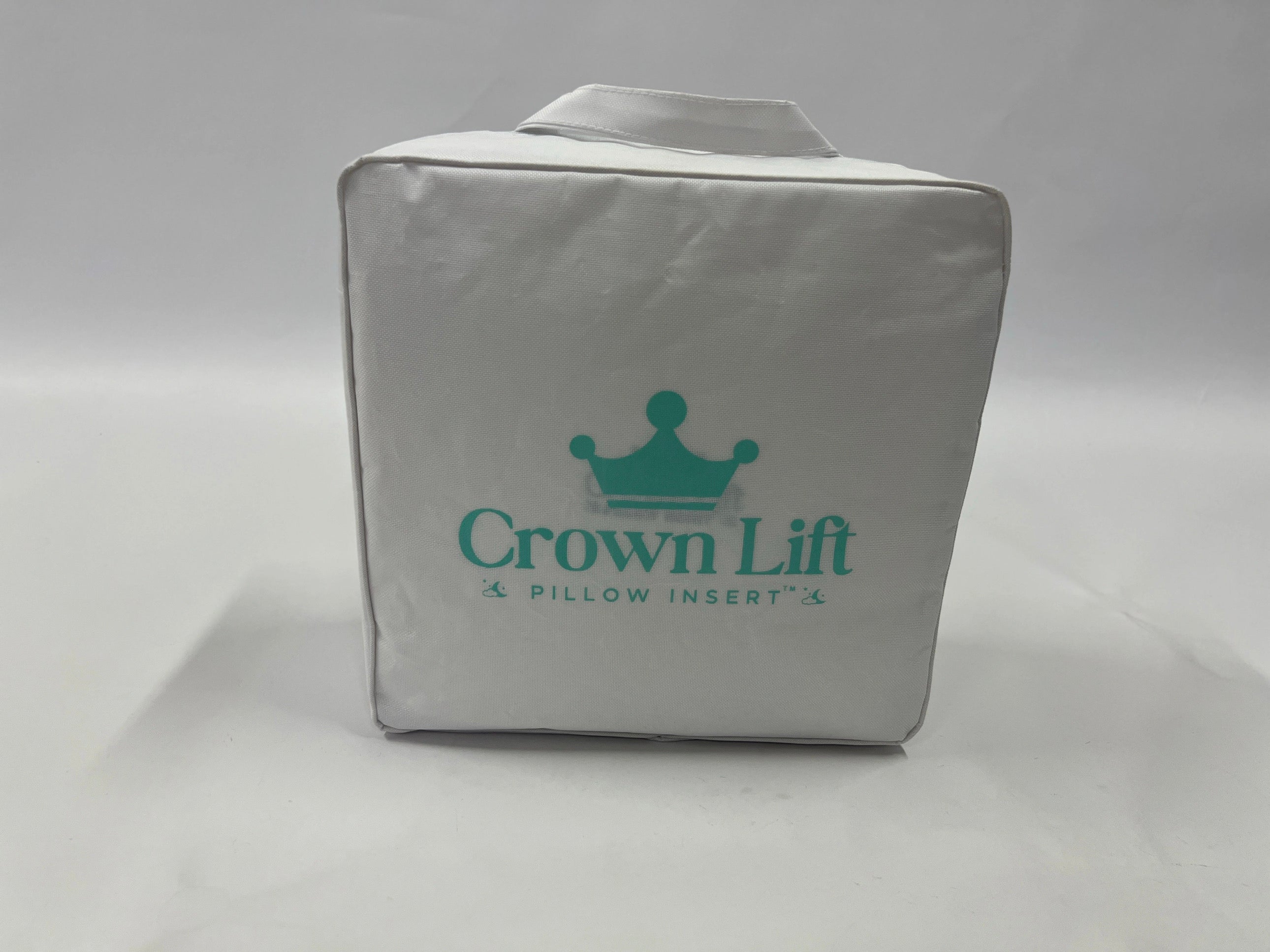crown lift storage bag on white background